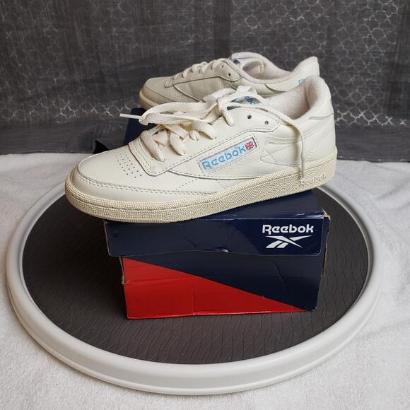 Reebok Club C 85 Vintage Unisex 5 White Leather Tennis Shoes 36.5 EUR Retrocore - Picture 5 of 10